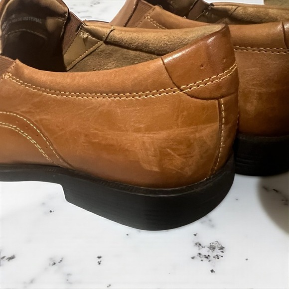 Nunn Bush Mens Leather Slip On Loafers Comfort Gel Dress Shoes Size‎ 9M main image 6